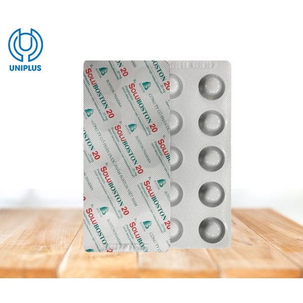 Thuốc Soluboston 20 (viên nén phân tán trong miệng)
