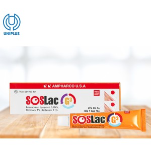 Thuốc bôi da Soslac G3 