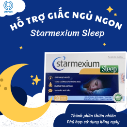 Thực phẩm bảo vệ sức khỏe Starmexium Sleep