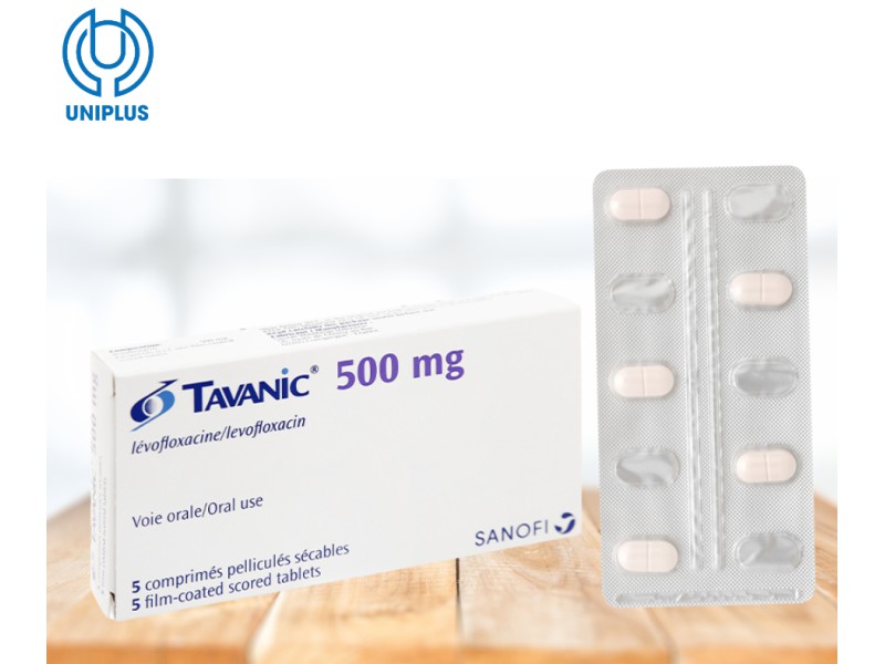 Thuốc kháng sinh Tavanic 500mg điều trị nhiểm khuẩn, viêm xoang, viêm phổi 