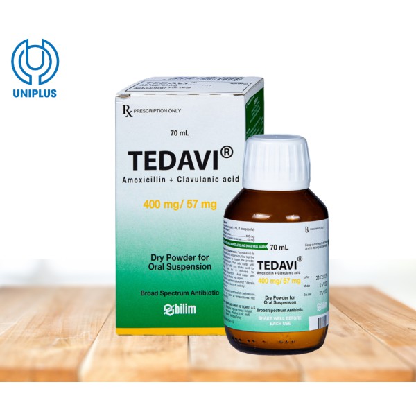 Thuốc kháng sinh Tedavi 400mg/57mg