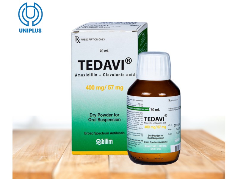 Thuốc kháng sinh Tedavi 400mg/57mg