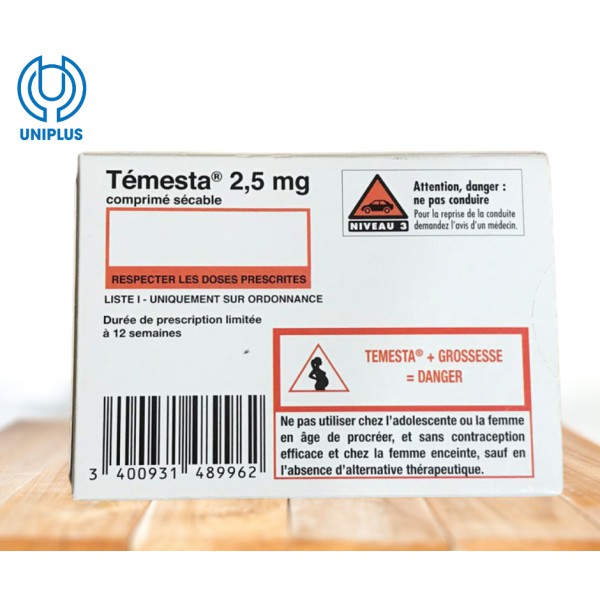 Thuốc Temesta 2.5mg