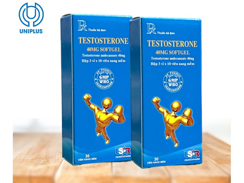 Thuốc Testosterone 40mg Softgel
