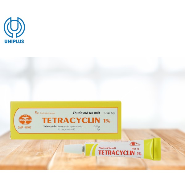 Thuốc mỡ tra mắt Tetracyclin 1% 