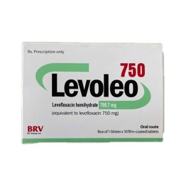 Thuốc kháng sinh Levoleo 750mg 