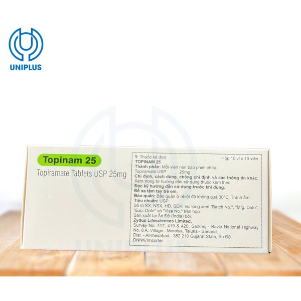 Thuốc Topinam 25mg