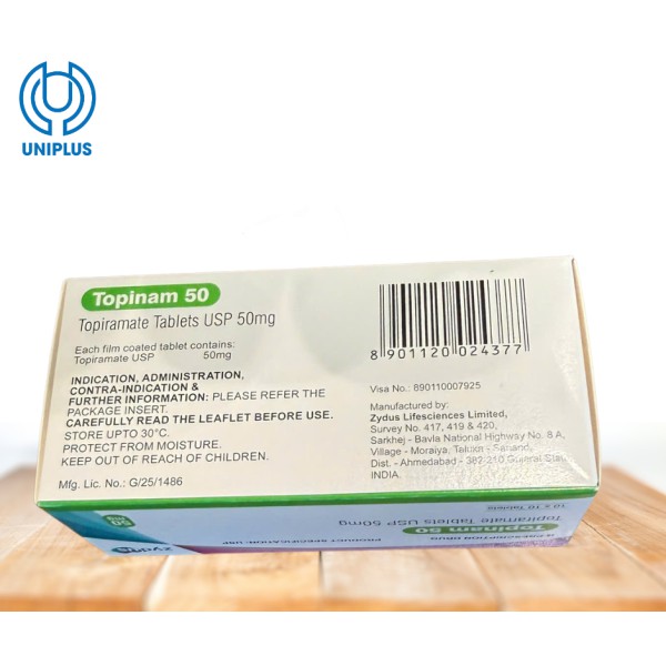 Thuốc Topinam 50mg