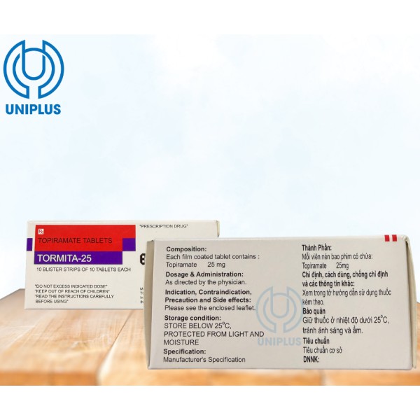 Thuốc Tormita 25mg