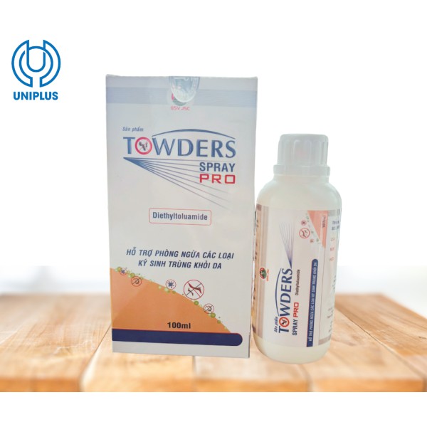 Chai xịt Towders  