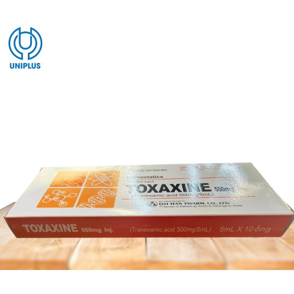 Dung dịch tiêm truyền Toxaxine 500mg Inj
