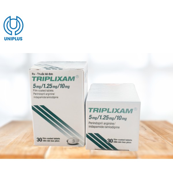 Thuốc Triplixam 5mg/1.25mg/10mg