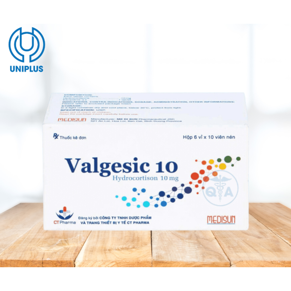 Thuốc Valgesic 10mg 