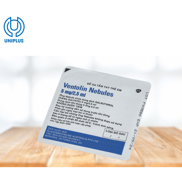 Thuốc Ventolin Nebules 5mg 