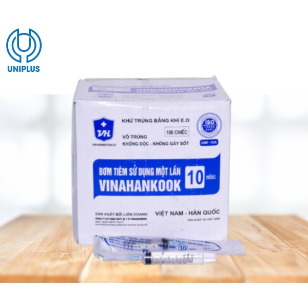 Bơm kim tiêm Vinahankook 10ml/cc