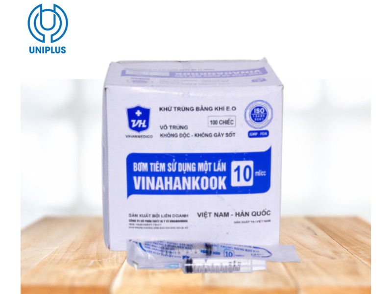 Bơm kim tiêm Vinahankook 10ml/cc