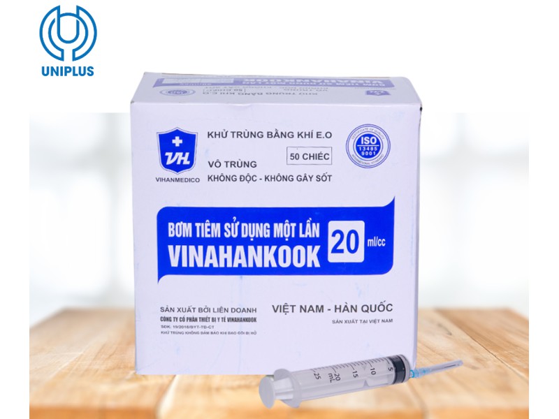 Bơm kim tiêm Vinahankook 20ml/cc