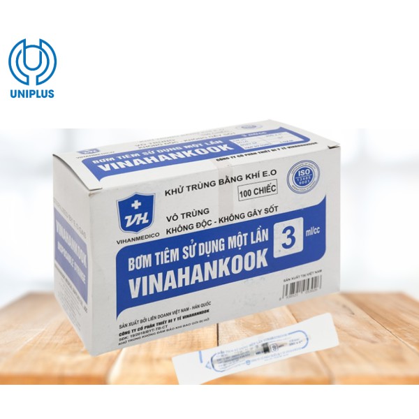 Bơm kim tiêm Vinahankook 3ml/cc