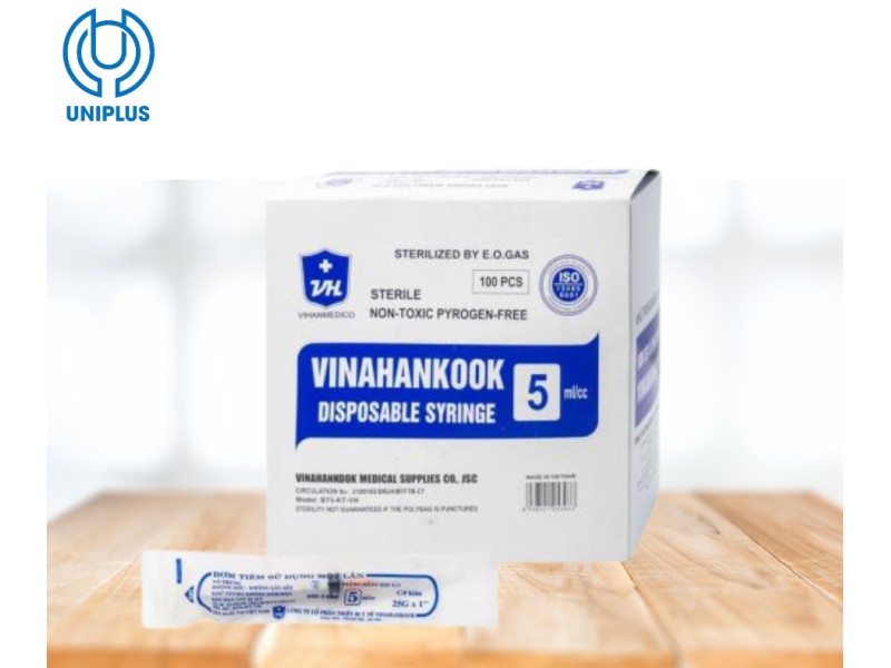 Bơm Tiêm Vinahankook 5ml/cc 