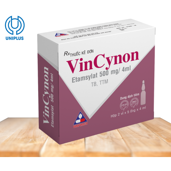 Dung dịch tiêm truyền Vincynon 500/4ml