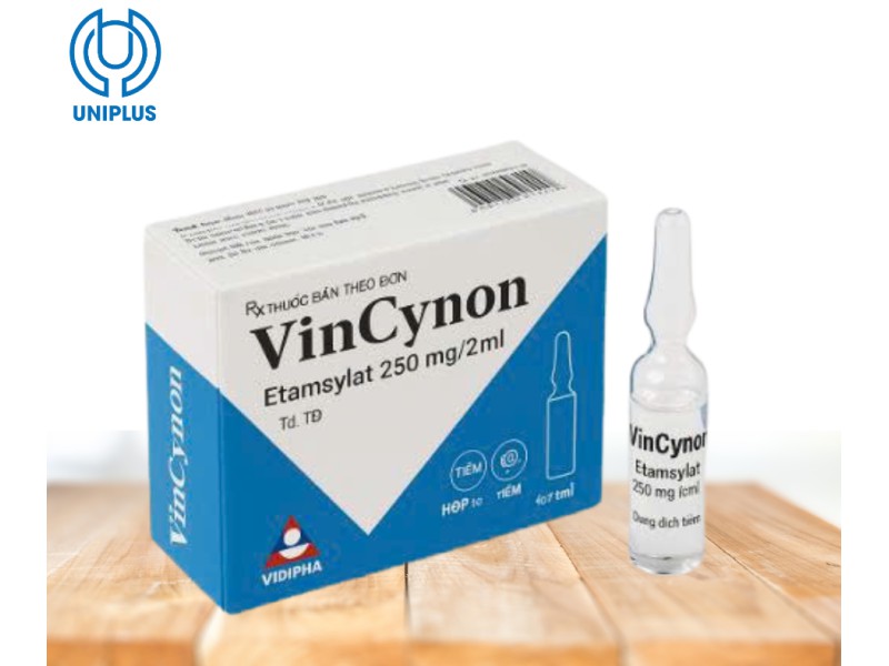 Dung dịch tiêm truyền VinCynon 250mg/2ml