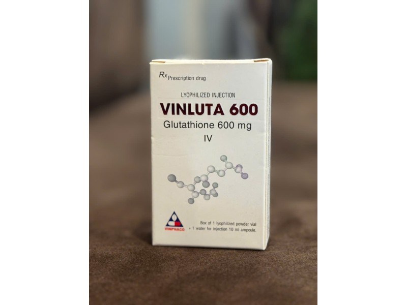 Dung dịch tiêm truyền Vinluta 600mg 