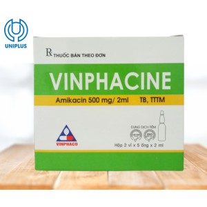 Dung dịch tiêm truyền Vinphacine 500mg/2ml