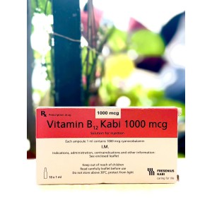 Dung dịch tiêm truyền VItamin b12 