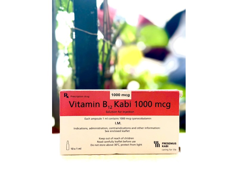 Dung dịch tiêm truyền VItamin b12 