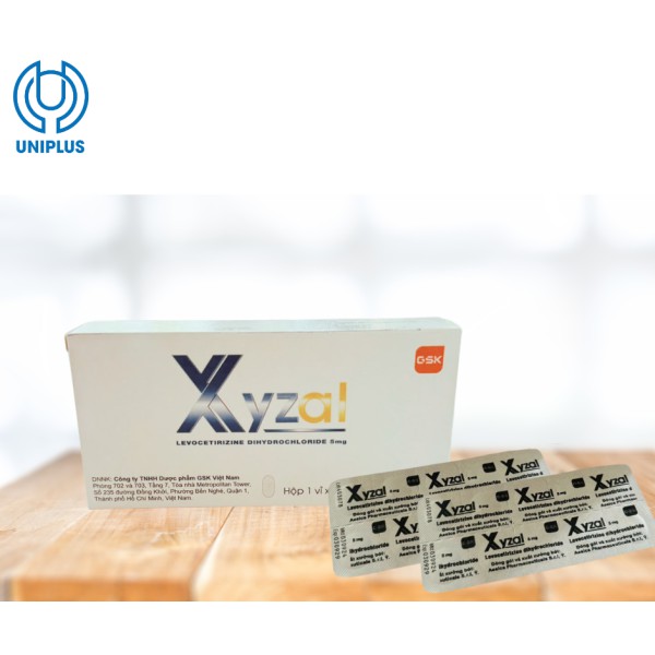 Thuốc kháng histamin Xyzal 5mg
