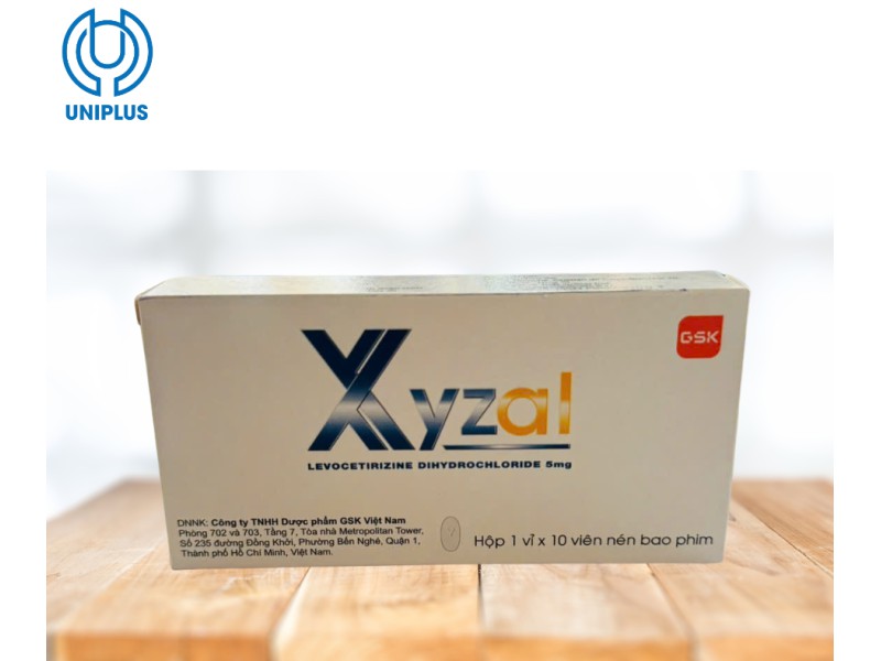 Thuốc kháng histamin Xyzal 5mg