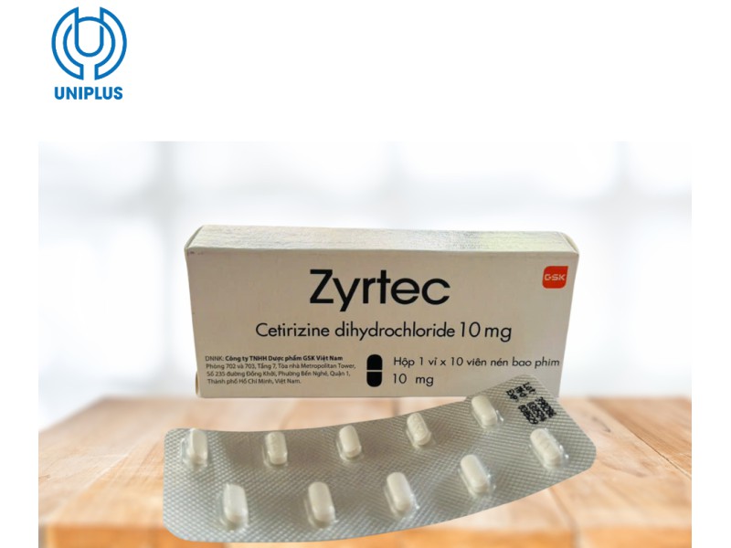 Thuốc Zyrtec 10mg 